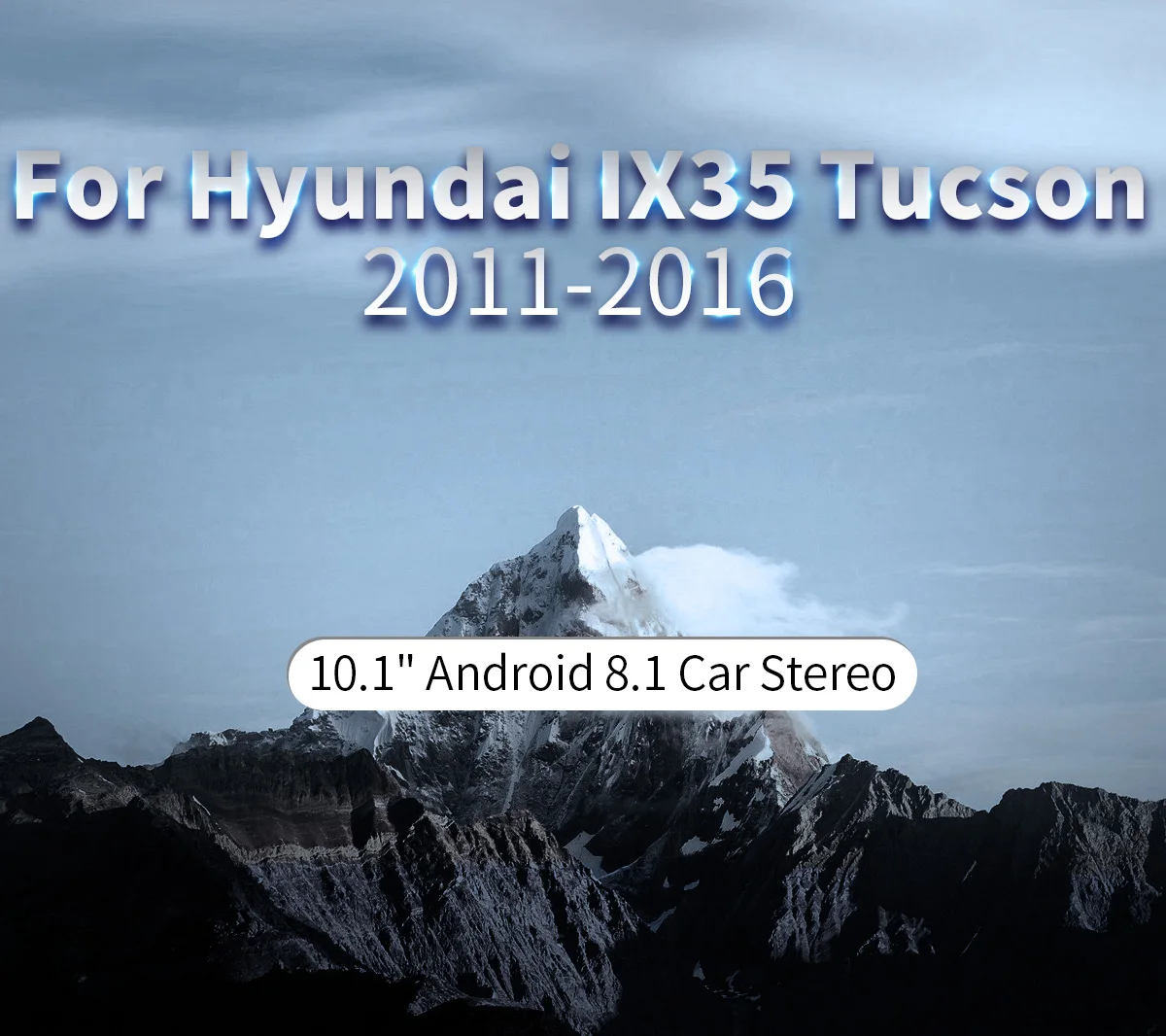 Perfect JOYING 10.1 Inch Android 8.1 GPS Stereo Radio 4GB Head Unit for Hyundai TUCSON IX35 2011-2016 with Carplay WiFi Bluetooth DSP 0