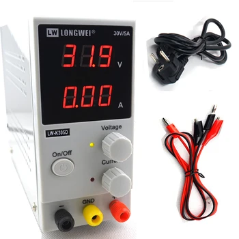 

Voltage Regulators K305D 30V 5A Switch laboratory DC power supply 0.1V 0.01A Digital Display adjustable Mini DC Power Supply