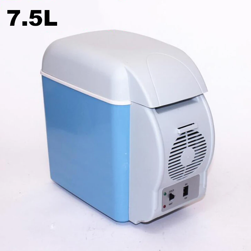 7.5L Mini Portable 12V Car Refrigerator Multi-Function Home Travel Vehicular Fridge Dual-use Cooler Warmer Temperature Control 7.5L Mini Portable 12V Car Refrigerator Multi-Function Home Travel Vehicular Fridge Dual-use Cooler Warmer Temperature Control