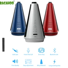 RACAHOO Bluetooth Wireless Microphone Wireless Speaker For KTV Karaoke Singing For Android IOS Phone Recorded Song Music Player