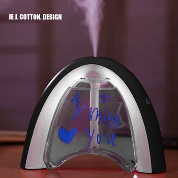 

400ML Rainbow Air Ultrasonic Humidifier with LED Lamp Air Freshener Atomizer USB Humidificador Essential Oil Diffuser Mist Maker
