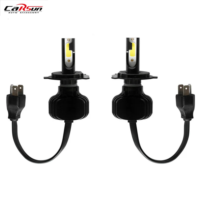 

L5 CARSUN 60W 6000K H4/H7/H1/880/881/H11/D1/D2/D3/D4/9005 Car Auto Headlight Conversion Kit Hi/Lo Single Beam 6000Lm