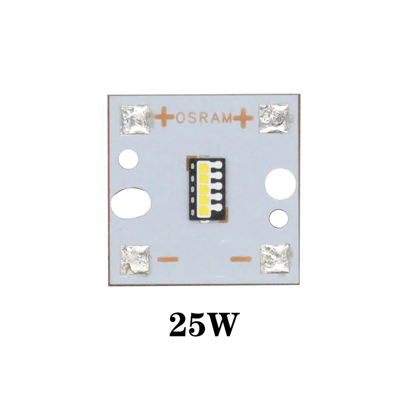 10 шт. Osram лампы 5 Вт 10 Вт 15 Вт 20 Вт 25 Вт высокой мощности Светодиодный светильник супер яркий 6500 к светодиодный бисер PCB трубки для автомобильные передние фары DIY