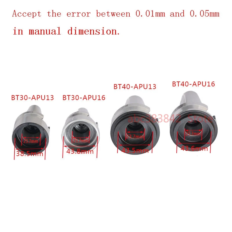 APU держатель инструмента патрон BT30 BT40 NT40 NT30 APU16 APU13 прямой хвостовик Быстрозажимной сверлильный патрон самоуплотняющийся для