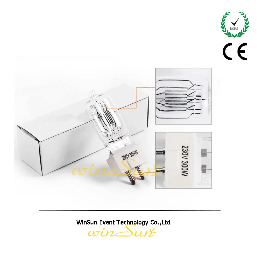 

WinSune AL244  230V GY9.5 Halogen Lamp Bulb 300W/500W/650W