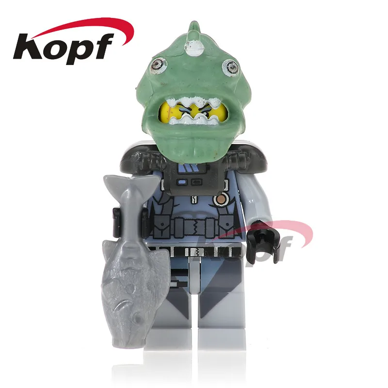 

Single Sale Super Heroes Ninja Angler Great White Garmadon Nya The Wei Snake 71019 Building Blocks Children Gift Toys PG1024