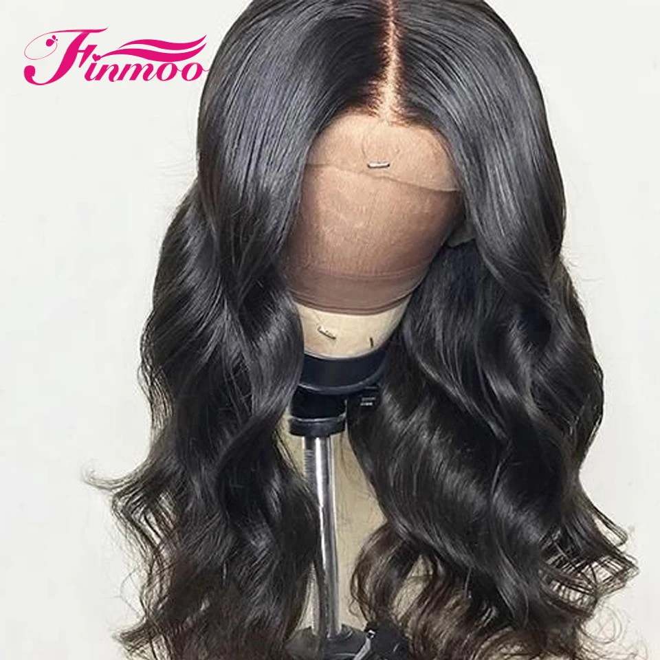 

Body Wave Peruvian Remy Hair With Baby Hair Natural Color Human Hair Wig Lace Front Human Hair Wigs Bleached Knots 8-24Inch