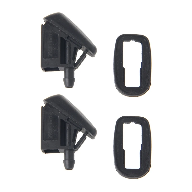 

2 Pcs Fan Shaped Water Spray Windshield Wiper Jet Washer Nozzle For Ford Focus 2 mk2 mk3