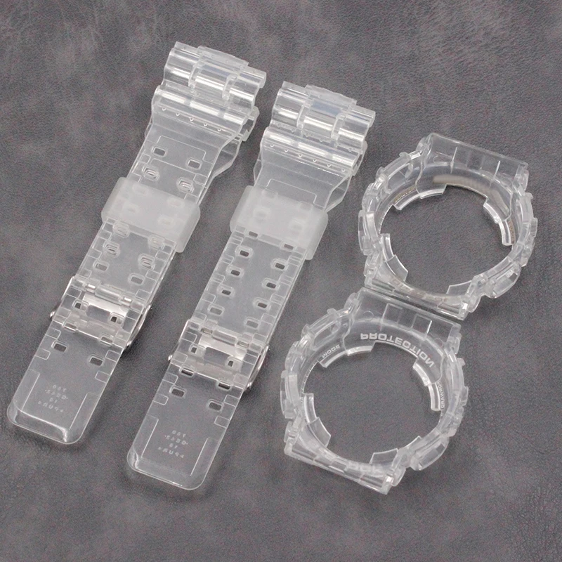 Аксессуары для часов прозрачный полимерный ремешок чехол Casio GA110 series GA 110 100 120 GD120