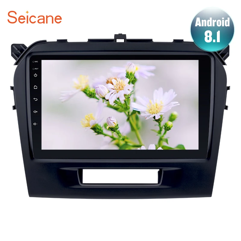

Seicane Android 8.1 Double Din Car Multimedia Player Radio GPS Navigation HD 1080P For 2015 2016 2017 Suzuki vitara Mirror link