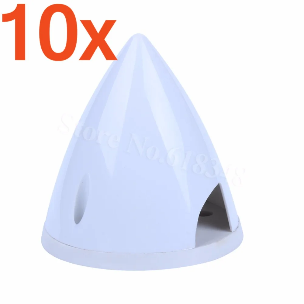 

10pcs/Lot Plastic 38mm 1.5 inch Propeller Spinner 2 Blade with Backplate For RC Plane Aeromodelling Replacement Parts