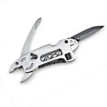 

New Outdoor Multitool Pliers Pocket Knife Screwdriver Set Kit Adjustable Wrench Jaw Spanner Repair Survival Hand Multi Tool
