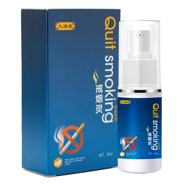 Quit Smoking Spray Oral Care Anti Smoke For Give Up Smoking Fresh Breath Natural Ingredient Quit 
