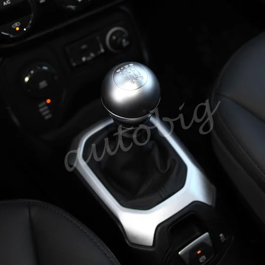 Jeep Renegade Interior >> Interior Gear Shift Knobs Cover For Jeep Renegade Bu 2015 2016 2017 2018 Manual Transmission Abs Moulding Accessories Trim Jeep Renegade Interior >> Interior Gear Shift Knobs Cover For Jeep Renegade Bu 2015 2016 2017 2018 Manual Transmission Abs Moulding Accessories Trim