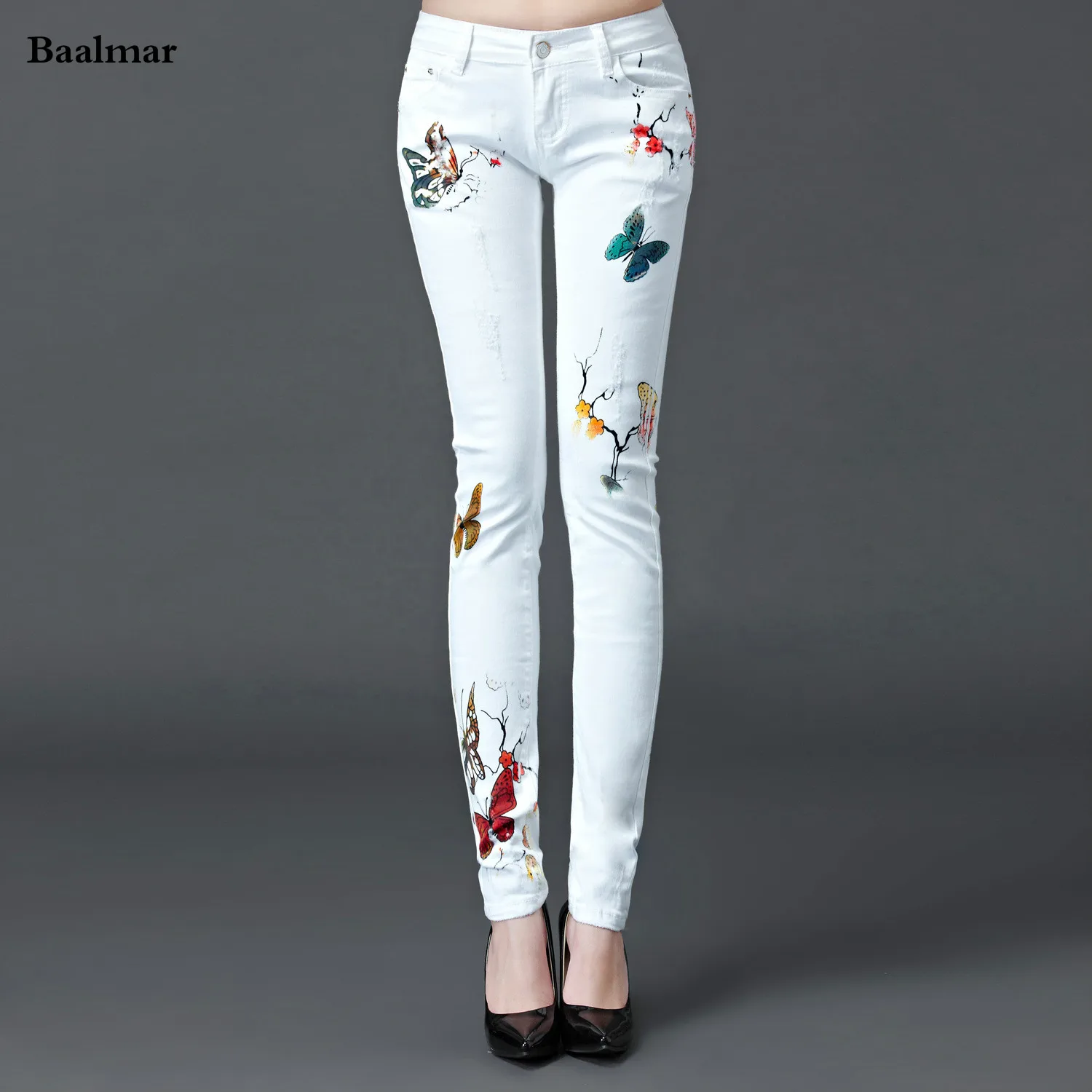 sweatpants with flowers