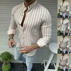 2019 модные крутые топы мужские летние Мужской пуловер Повседневная рубашка блуза с круглым вырезом Повседневная рубашка
