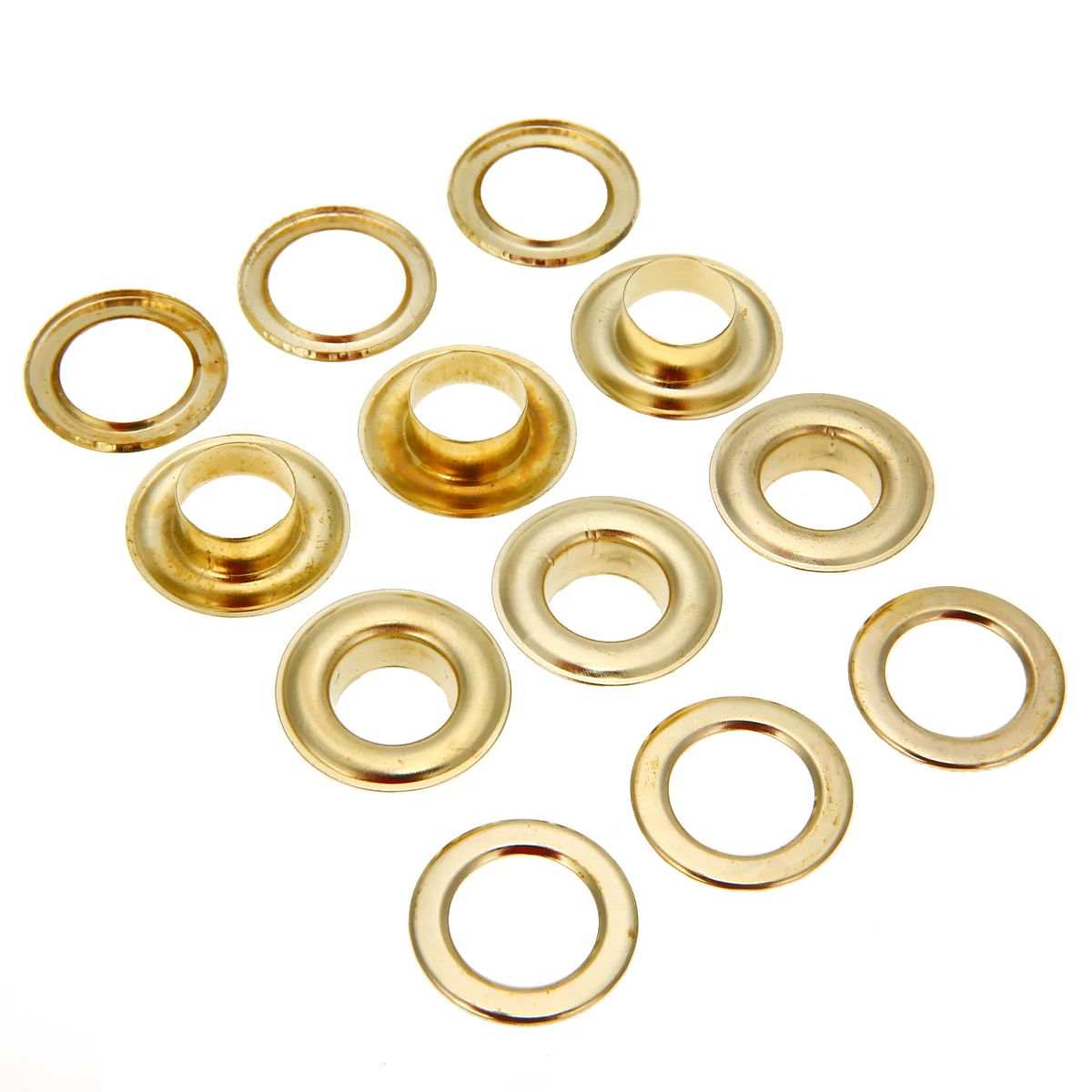 100pcs/set Metal Eyelets Grommets DIY Eyelet Punch Die Tool Set Tarp Tarpaulin Awning Tent Repair Kit