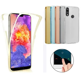 

100pcs Full Body Protection Transparent Case For Huawei P30 P20 P10 Pro Lite Plus Soft Silicone Front Back Ultra Thin Slim Cover