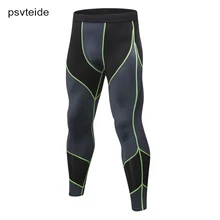 Мужские Штаны спортивные штаны сжатия Бег Колготки человек спортивные облегающие брюки мужские тренировочные Колготки тренажерный зал активной спортивной одежды руны
