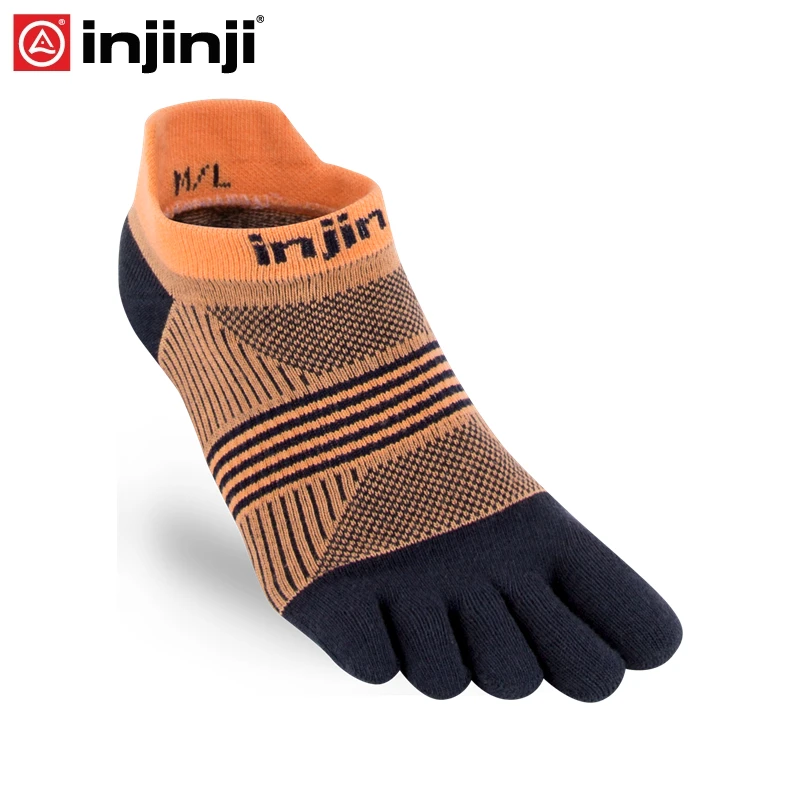 Injinji Toe носки беговые Легкие без показа пять пальцев женские носки для бега