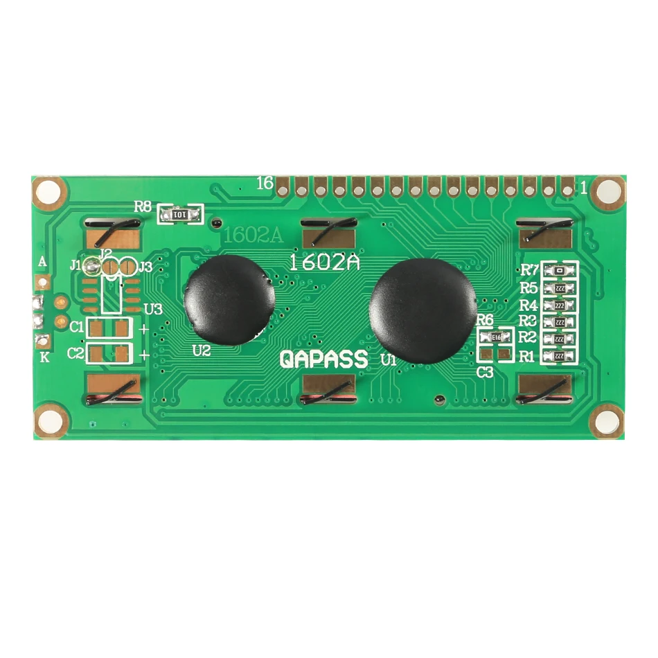 LCD1602+I2C LCD 1602 module Blue/Green screen PCF8574 IIC/I2C LCD1602 Adapter plate