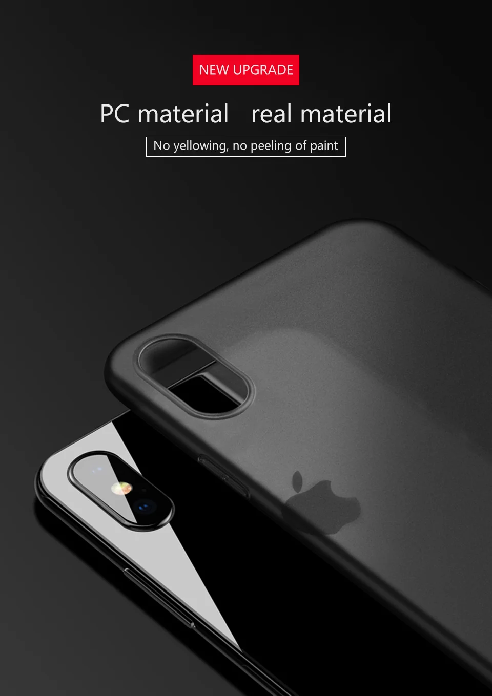 0.2mm Matte Transparent Phone Case For iPhone 7 7Plus 8 5 6S X MAX Case Ultra Thin Back Cover For iPhone XR XS Cases Capa Coque iphone 7 plus phone cases