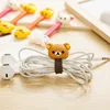 4Pc Kawaii Bear Chick Cable Bobbin Winder Protector Data Line Cord Protective Case USB Wire Line Cord Earphone Stationery Holder ► Photo 3/6