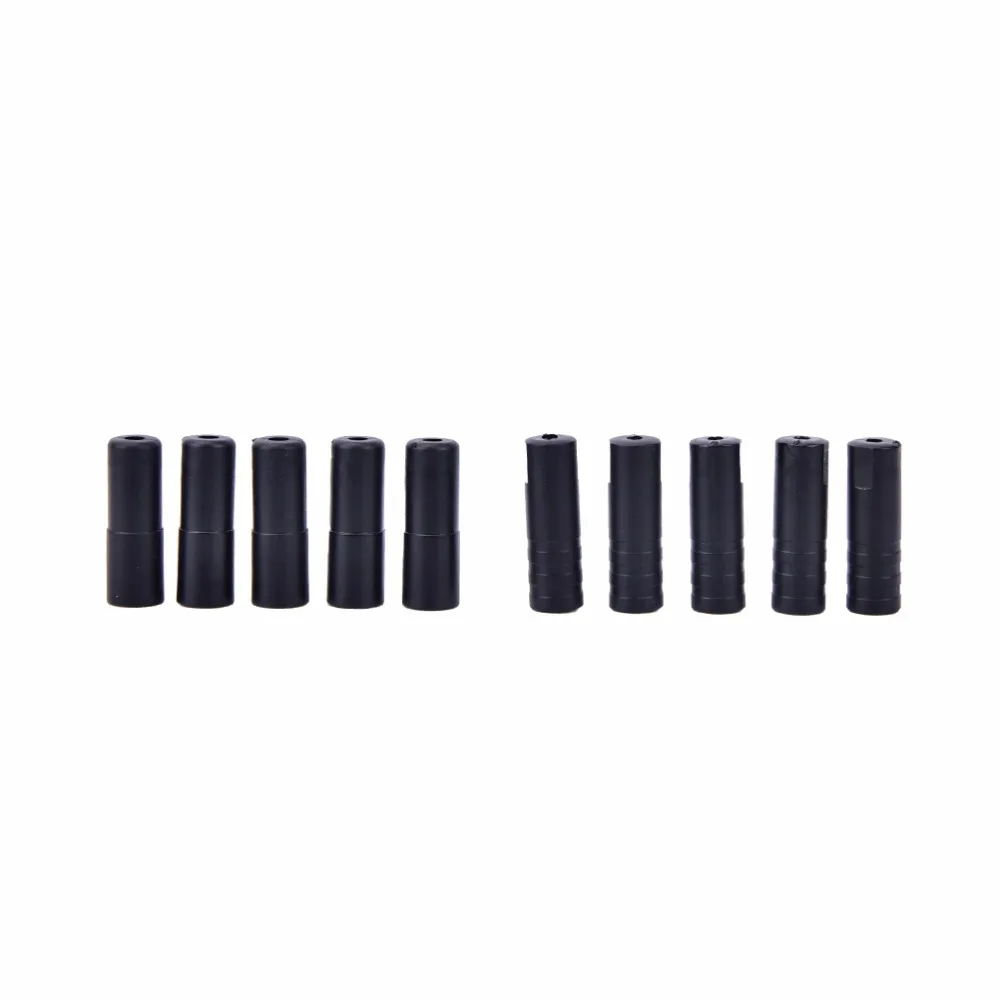 Bike Bicycle Cable Housing Brake Gear Outer Cable End Caps Tips Crimps 100Pc 4/5mm