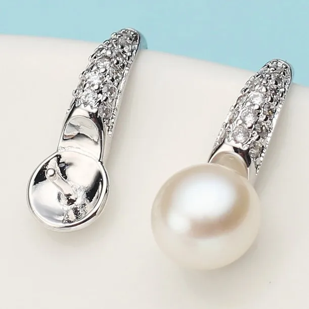 

Trendy Pearl Earrings Mountings, Beautiful Hot Wholesale Earrings Findings, Earrings Settings Jewelry Stud Earrings Accessories