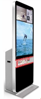 

WIFI 42 Inch Interactive WIFI Touch Screen Kiosk Online photo print machine/marketing booth kiosk with PC built in