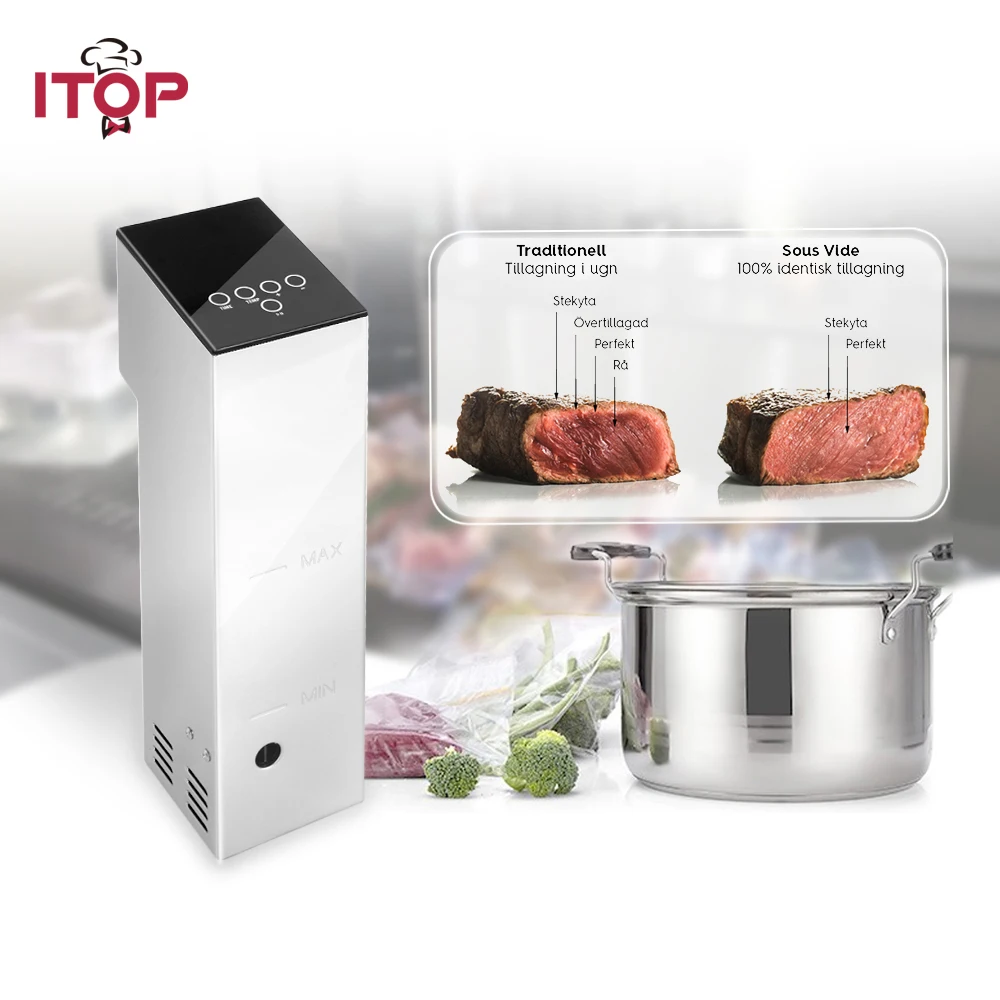 Ceny ITOP 110V 220V Sous Vide obiegowy konkretnych termiczna czas zanurzenia kontrola temp szefa kuchni kuchenka przetwórców żywności