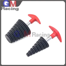 Глушитель, водоотталкивающая заглушка, подходит для мотоцикла, питбайк, эндуро ATV Quad CR KX YZ CRF YZF RMZ KXF KTM DRZ 250 450