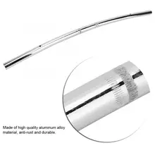 Guidon moto 22 мм Диаметр алюминиевый сплав Ретро moto rcycle модифицированный руль серебро moto cross аксессуары moto