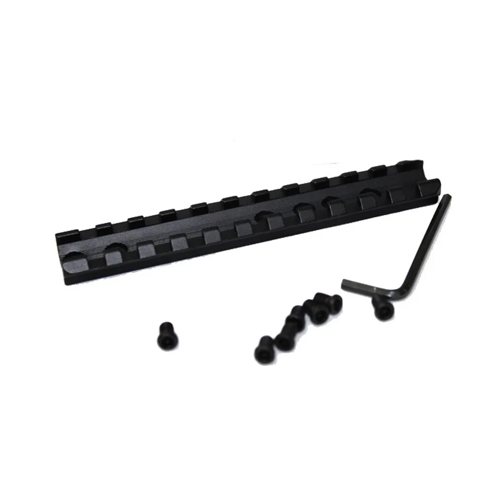 Tactical 120mm Rifle Scope Riser Mount 11 Slot 20mm Weaver Picatinny