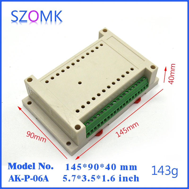 szomk electronics plastic enclosure for pcb junction box din rail enclosure control box szomk outlet boxes instrument enclosure box project box plastic housing (11).jpg
