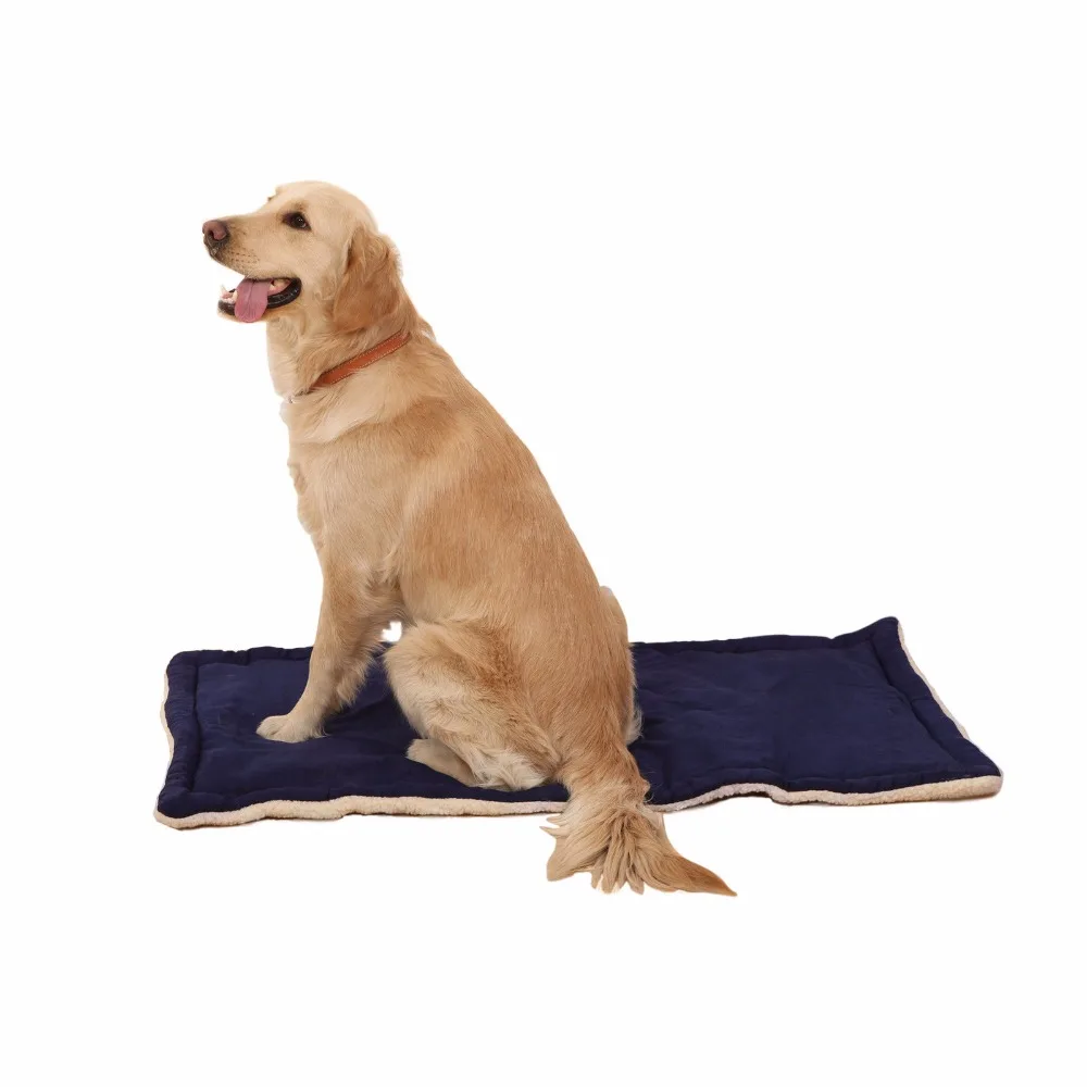 Pet Mat Soft Warm Dog Cushion Fleece Blanket Dog Mat Cat Kennel Cat Mat