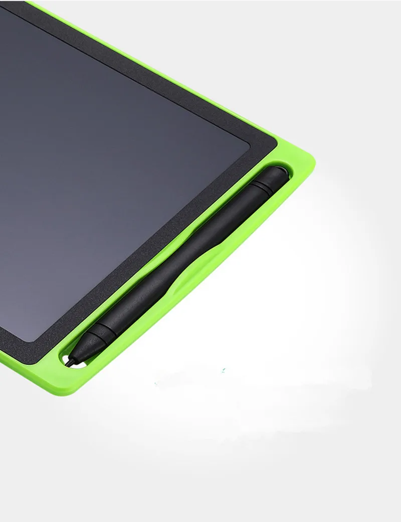 details of writing tablets green