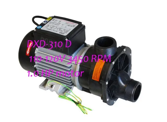 США и Канада домашняя Ванна насос 1HP 750W DXD 310 D 110 120V 3450 RPM 1 0 HP Мотор|motor bracket|motor leadmotor