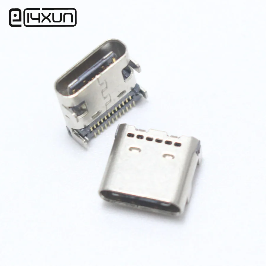 

1pcs USB 3.1 Type-C Female jack 24P PCB Board Connector 2x12P SMT USB DIY Parts