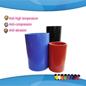 

ID 2.5" 63mm 2 1/2" Straight 1 Meter Length Silicone Coolant Hose Coupler Tube