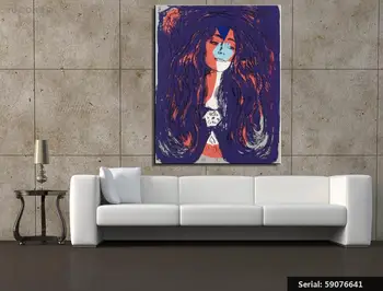 

yu dong jin Andy Warhol Still life Abstract oil Painting Drawing art Spray Unframed Canvas landscape square59076641