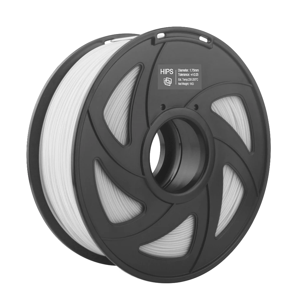 Нить для 3d-печати CREOZONE HIPS нить 3D-принтеров 1 75 мм кг/2 2 фунта белый цвет | Компьютеры