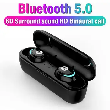 

Bluetooth 5.0 Wireless Earphone TWS In Ear Handsfree Earphones Sport Earbuds Headset for Phone with Mic