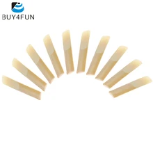 Ammoon 10-pack штук Сила 2,5 бамбуковые тростники для Bb Аксессуары для кларнета