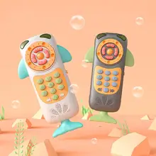 Tumama дистанционное управление сенсорный экран телефон Музыка Свет Прорезыватель Развивающие детские игрушки