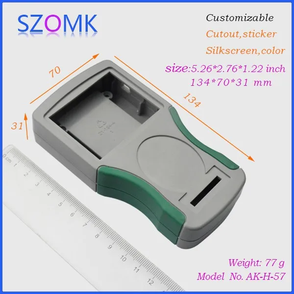 

one piece szomk high quality distribution handheld customizable electronics enclosures for pcb electronical project case