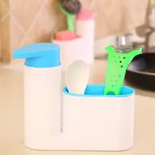 Портативный Ванная комната Кухня Мыло зубная щетка с дозатором зубная паста кисточки губка вешалка для хранения стенд полка