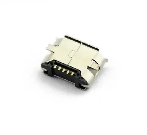 10 штук в наборе USB Micro 5-контактный гнездовой разъем Домкраты Разъем SMD поверхностного монтажа