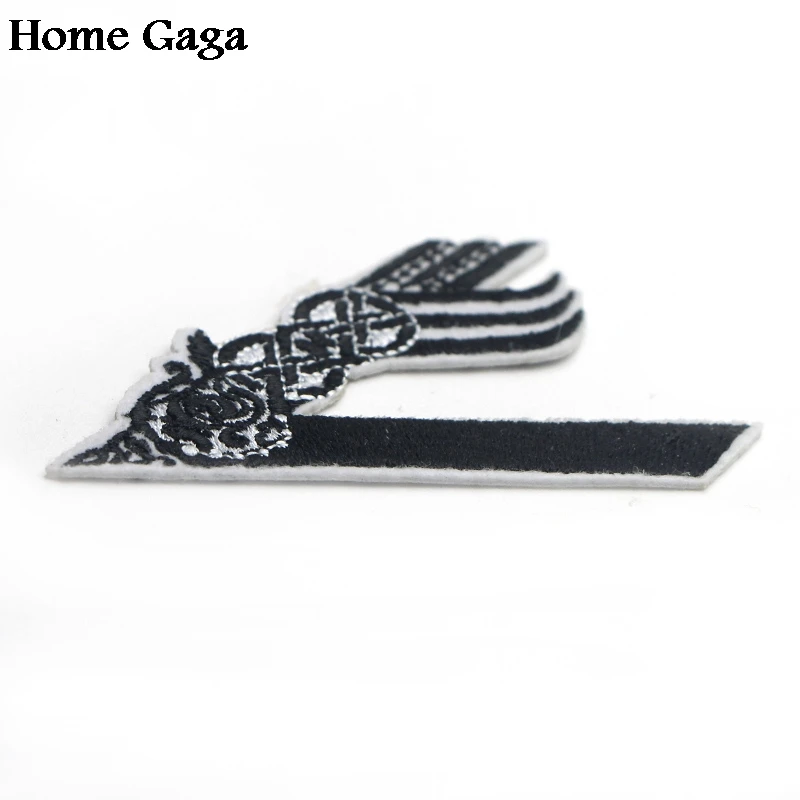 D0345 Homegaga Viking вышитые Мультяшные нашивки железные Популярные для шляпки Сумка Обувь Аппликация Аксессуары для DIY Patchworks