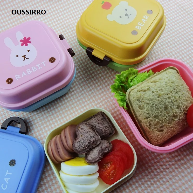 Buy OUSSIRRO Cute Animal Lunch Box Japanese Double